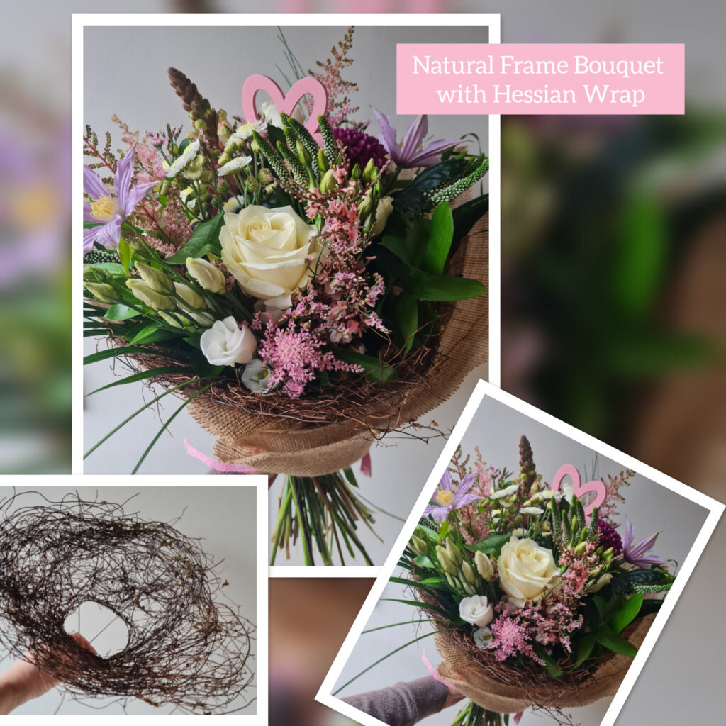 Blooms Natural Frame Bouquet